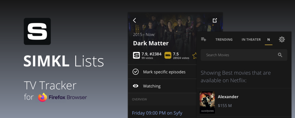 Download Simkl Lists app for android